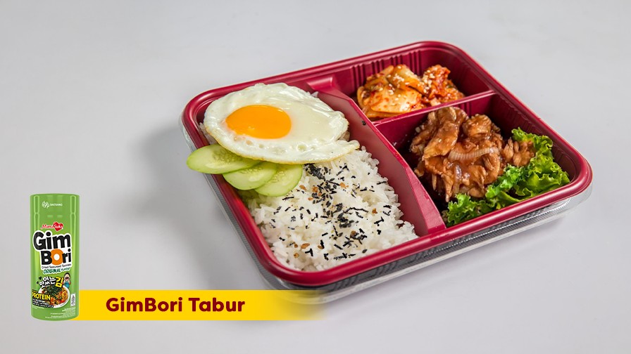 Ide Bekal Anak: Rice Bowl Ayam Teriyaki dengan Nori Tabur